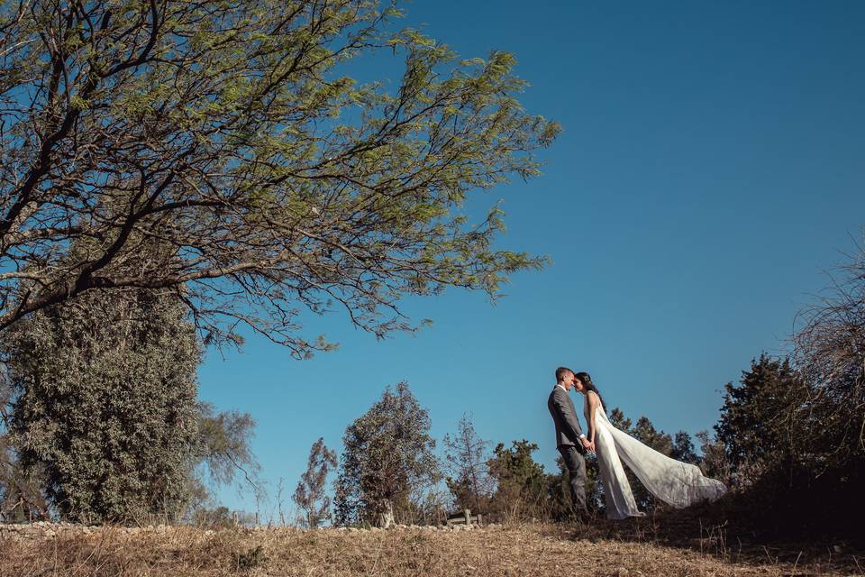 Espacio en medio de la naturaleza para celebraciones