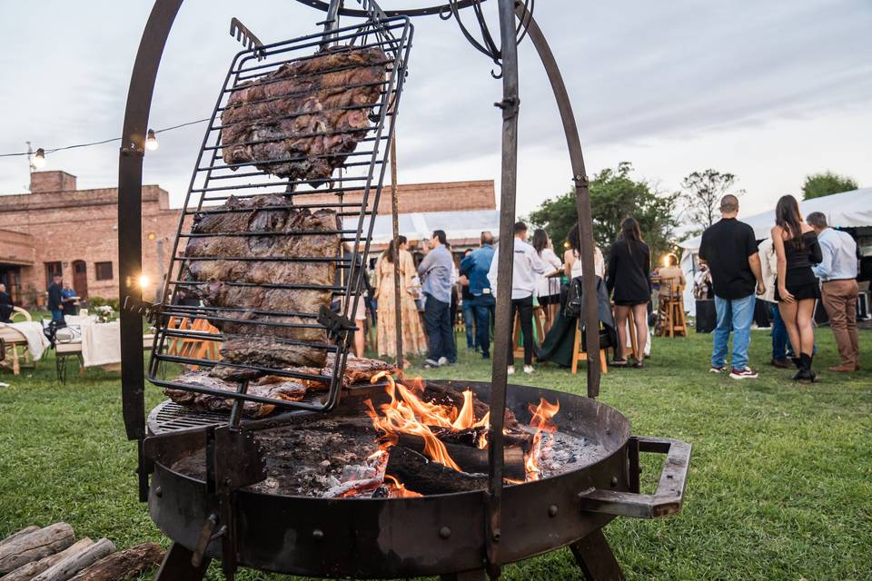 Espacio en medio de la naturaleza para celebraciones