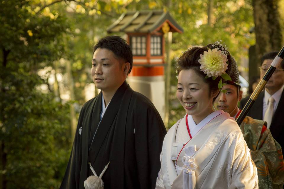 Boda sintoísta Ryosuke & Yu