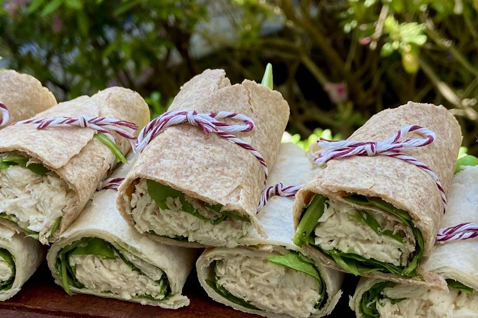 Wraps de ave