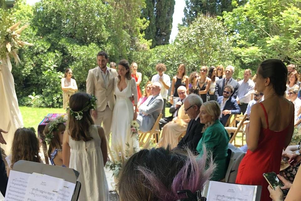 Boda en palacio sans souci