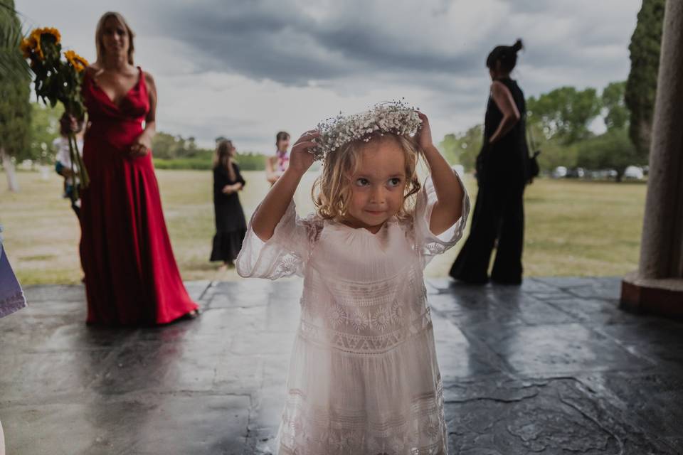 Esperando a los novios