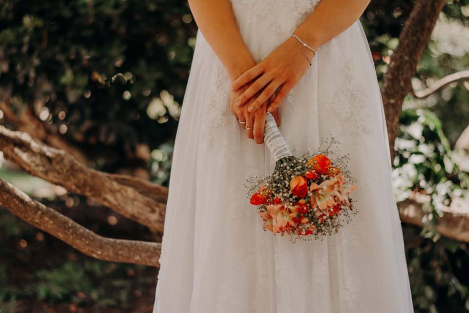 Ramos de novia de iglesia