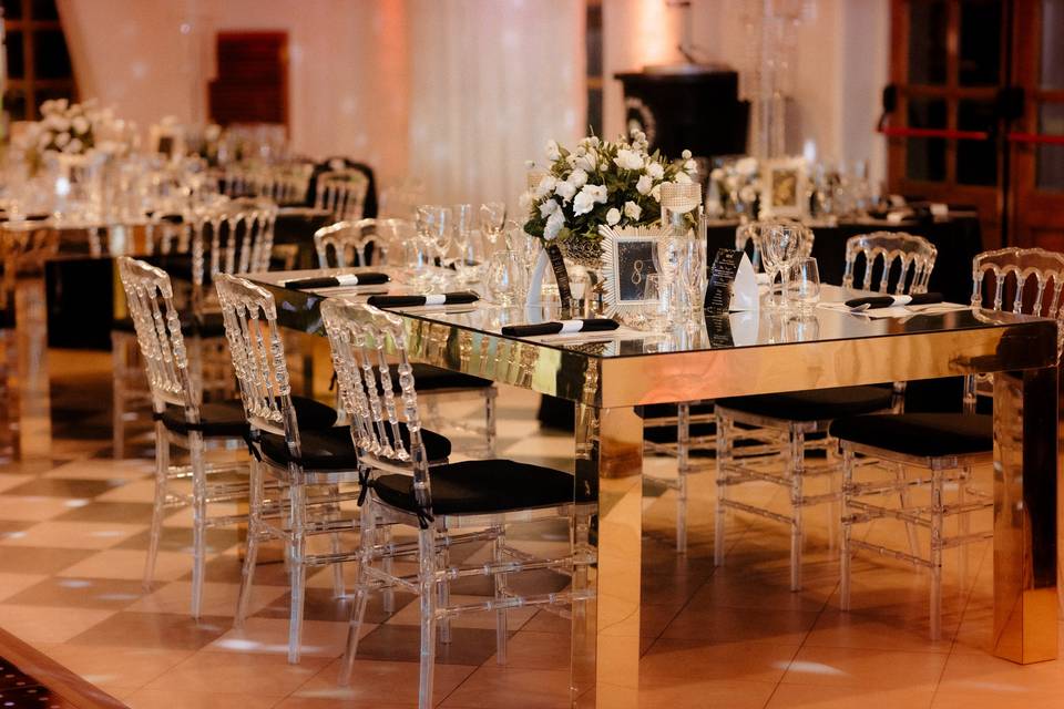 Mesas invitados