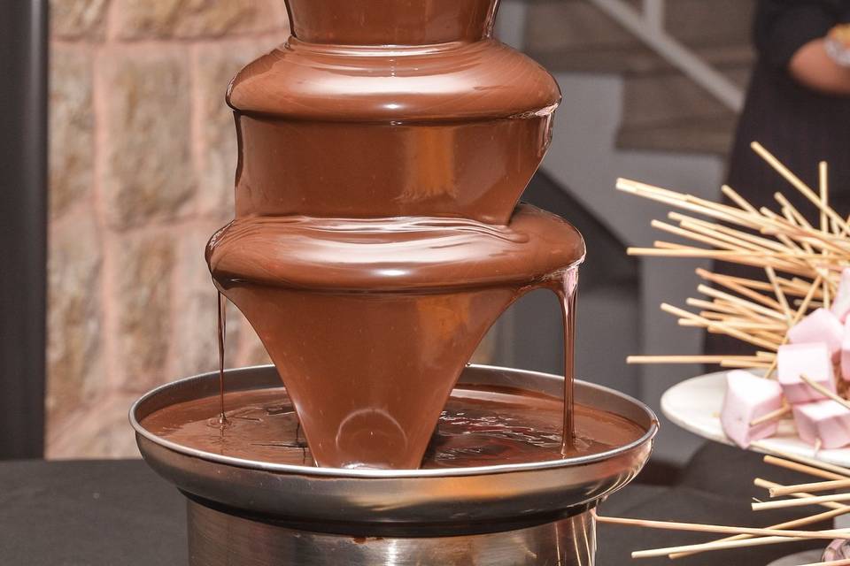 Fuente de chocolate