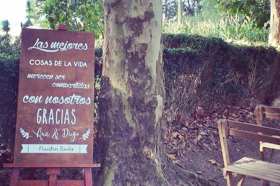 Ceremonia en el campo