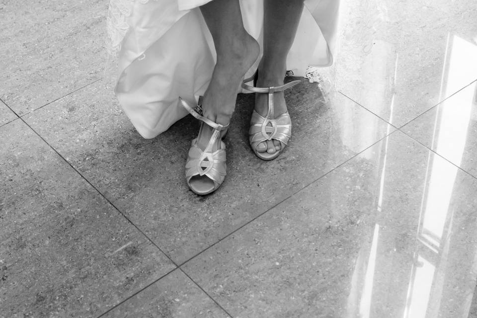Zapatos novia