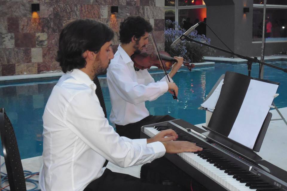 Violín y piano ceremonia