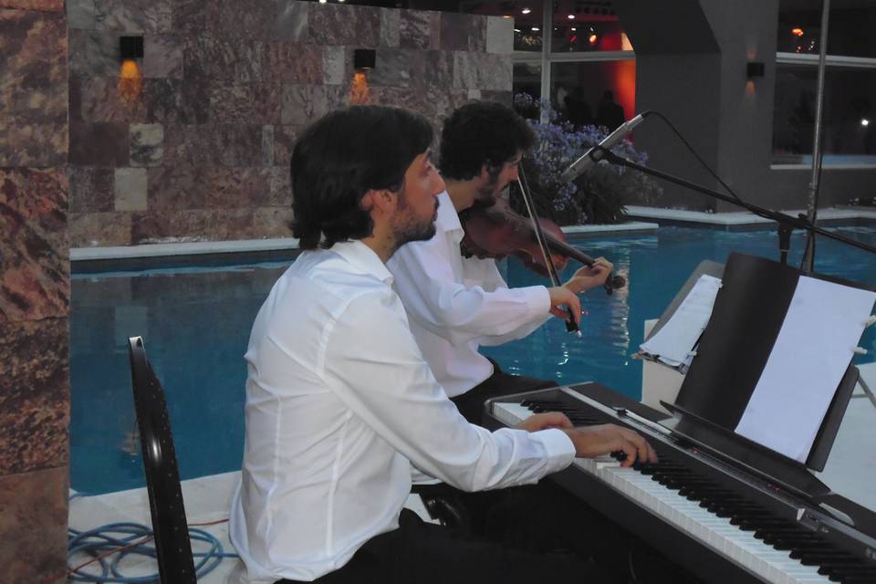 Violín y piano ceremonia