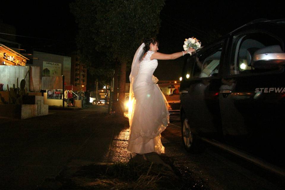 La novia en la noche
