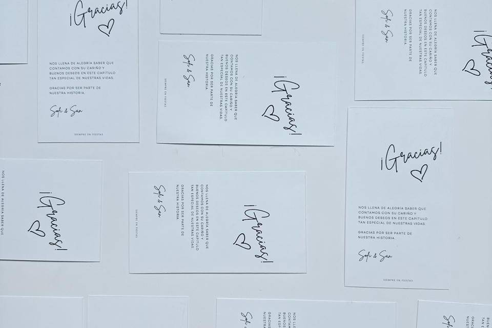 Tarjetas