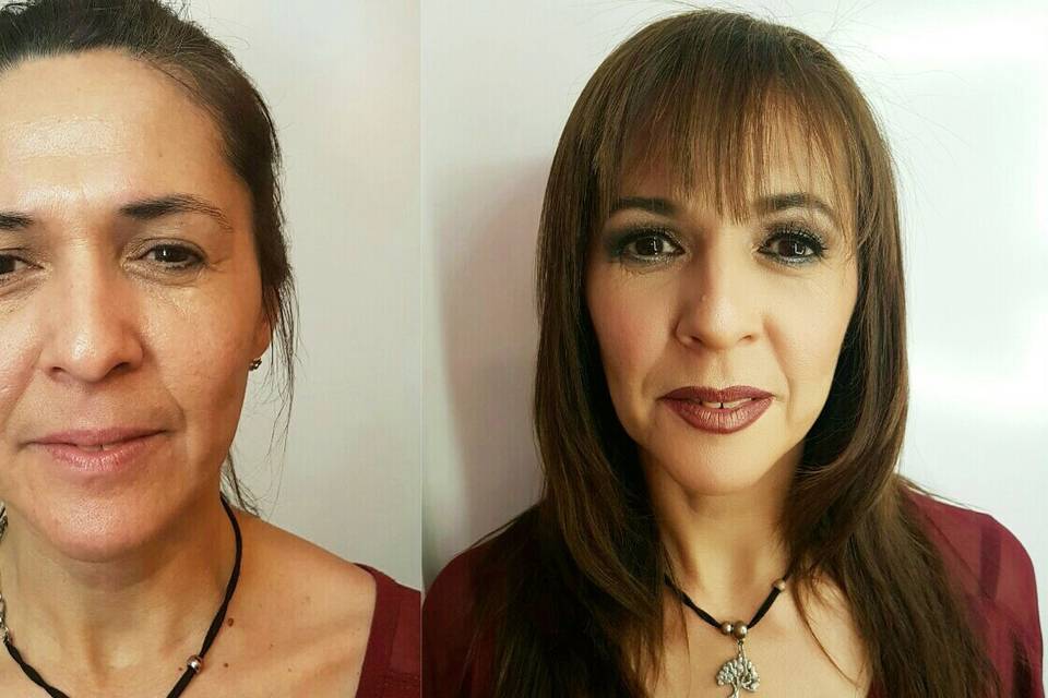 Antes y después, make up civil