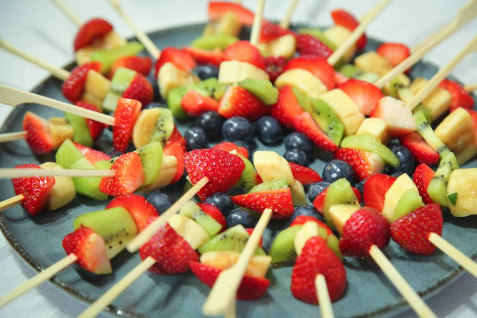 Pinchos frutales