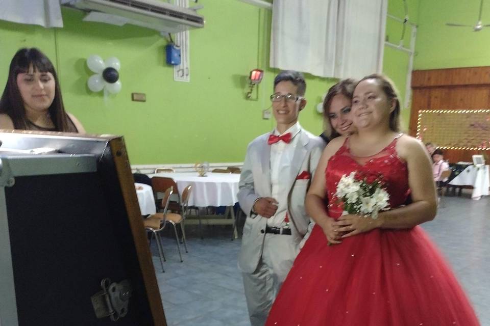 Con los novios