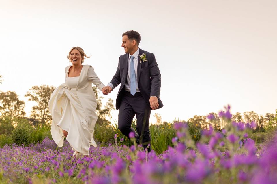 Los novios haras Santa Lucía