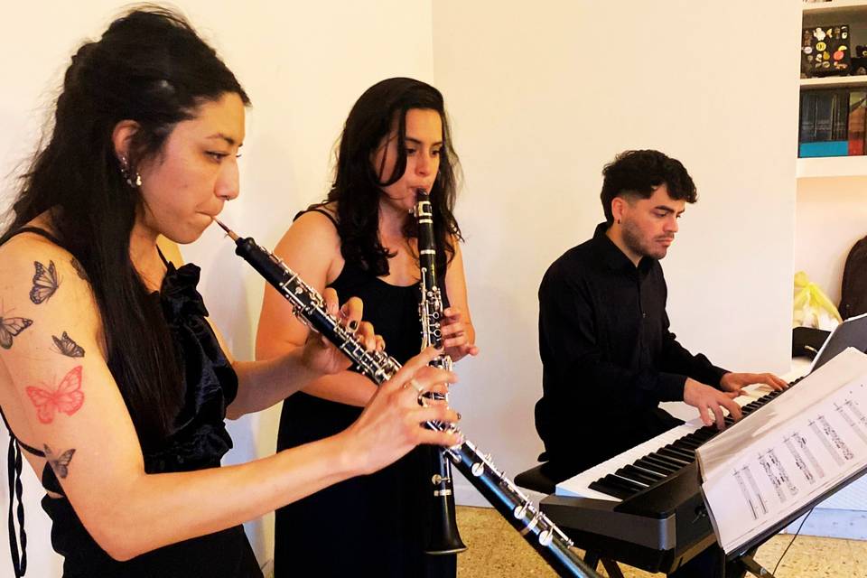 Trío oboe, clarinete y piano