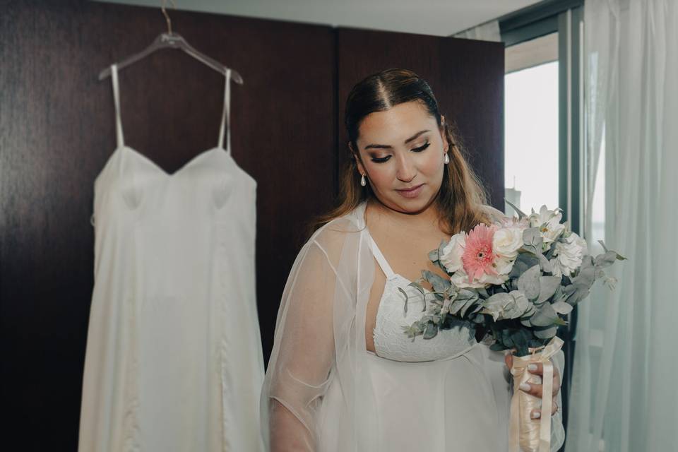 Preparación de la novia