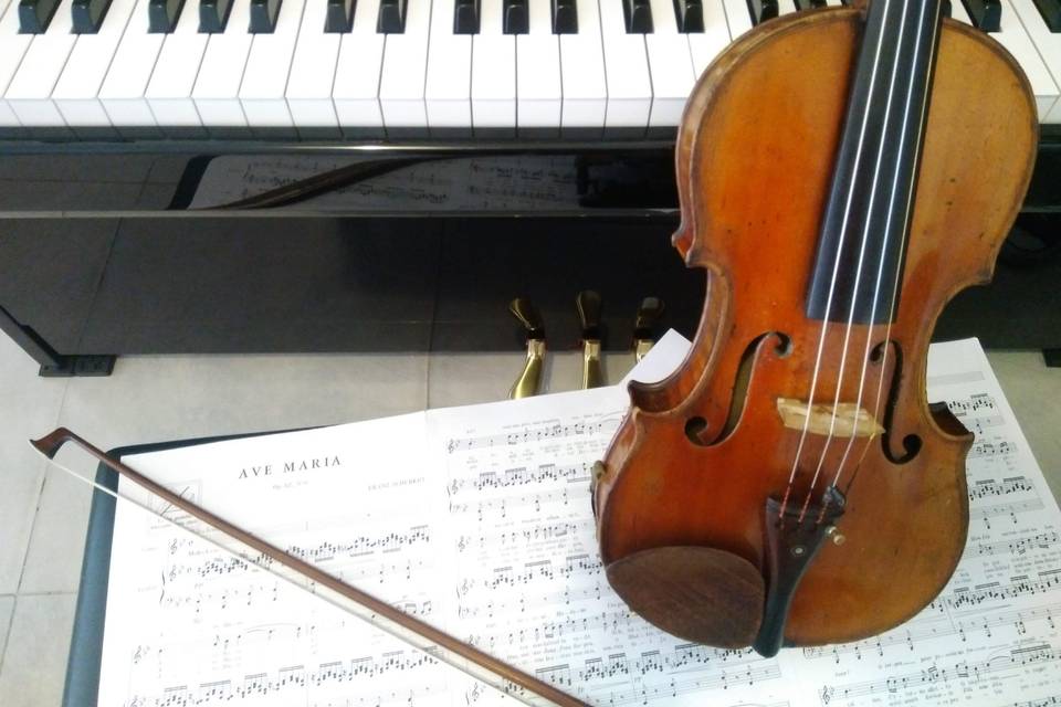 Violín y piano