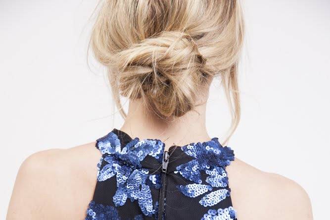 Updo hairstyle