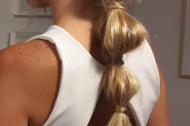 Bubble ponytail