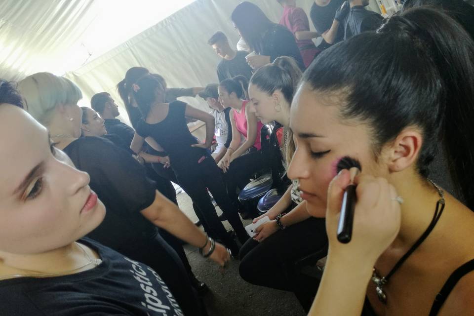 Backstage Desfile Real 2017