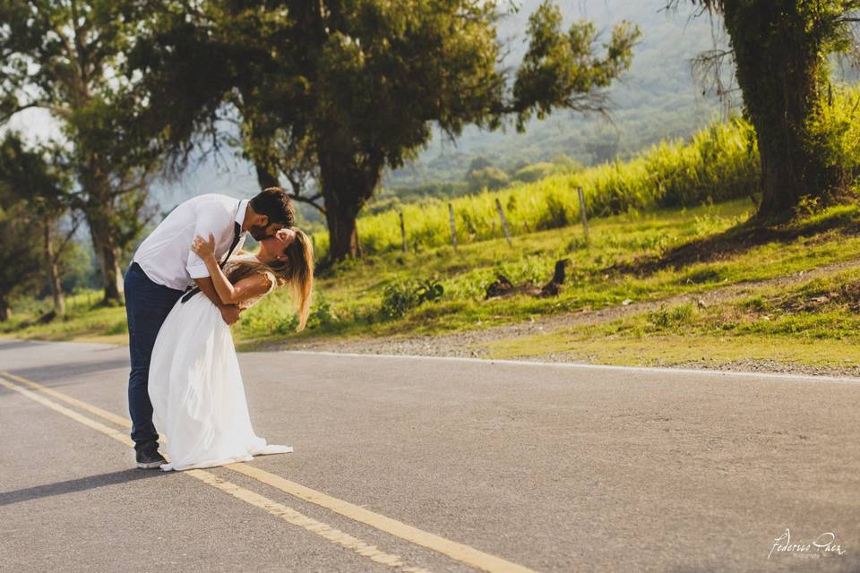 Trash the dress