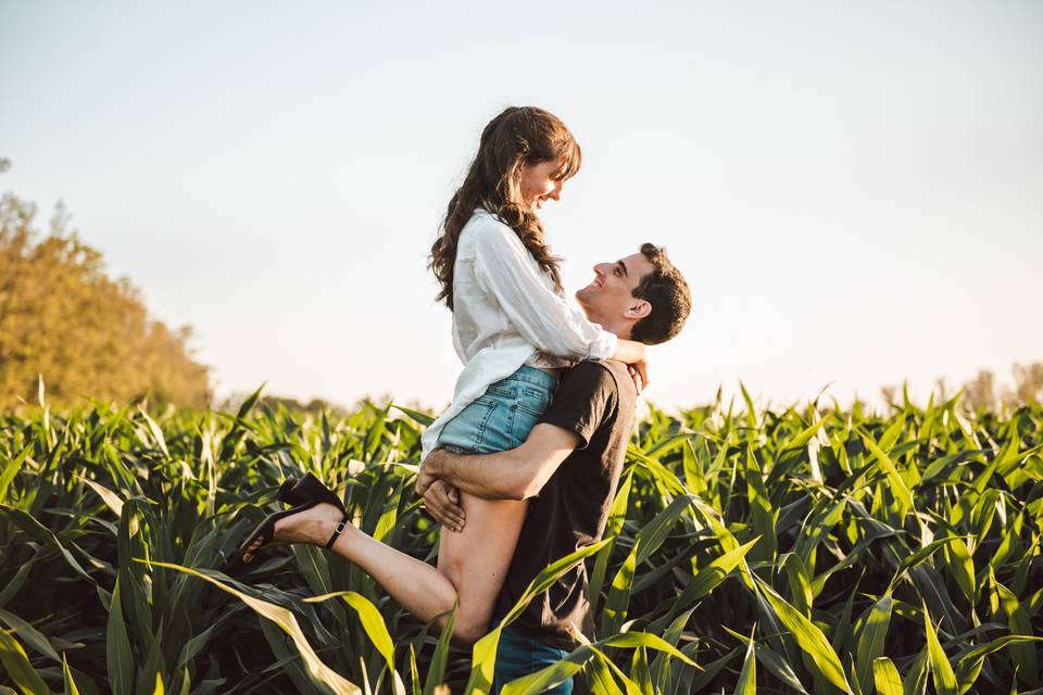 Sesión Lucho y Estefi