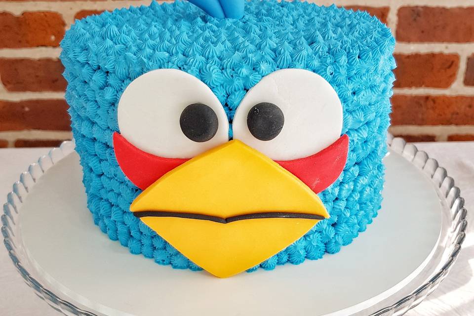 Torta buttercream Angry Birds