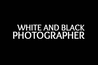White and Black Photographer