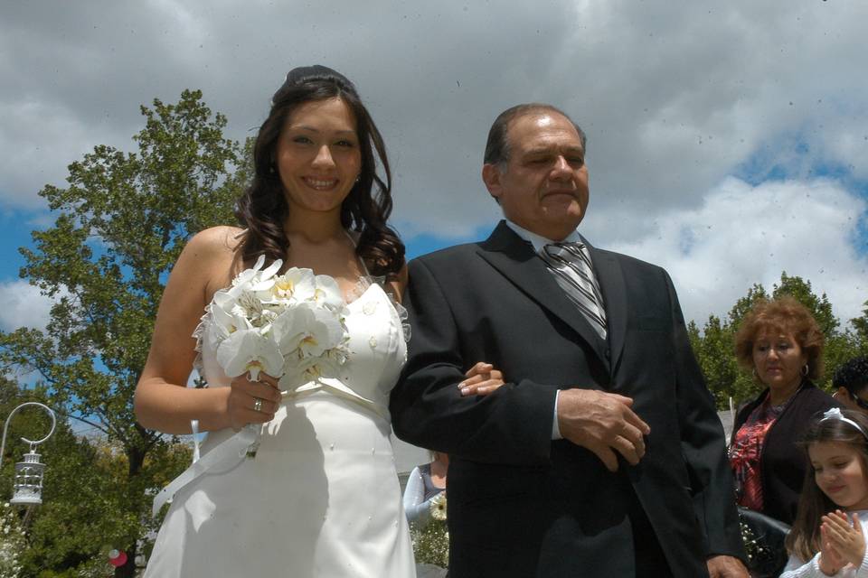 La novia y el padrino