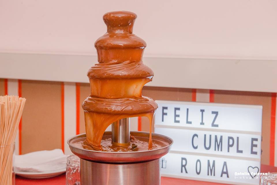 Cascada dulce de leche