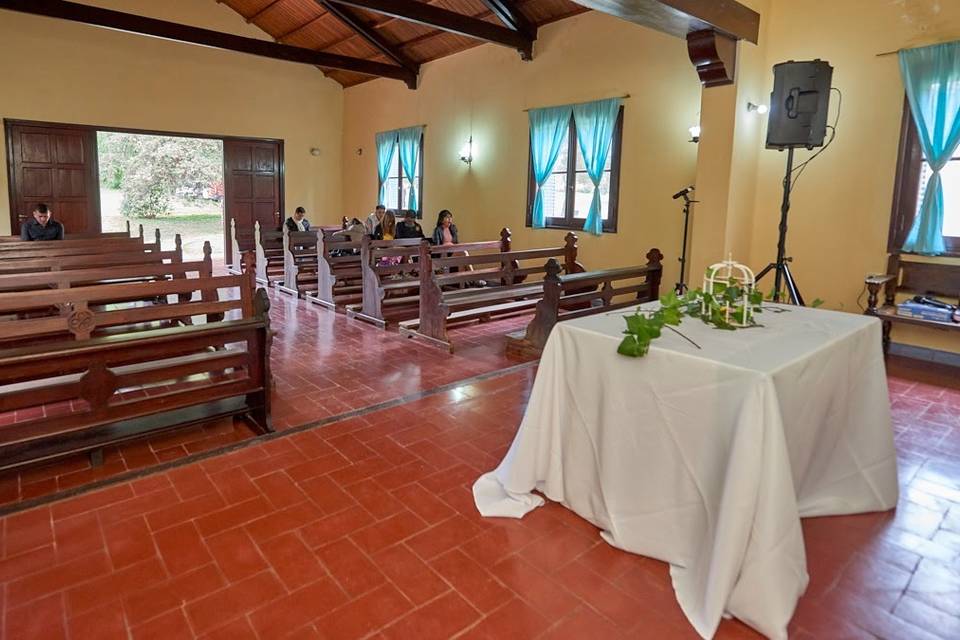 Ceremonias en la capilla