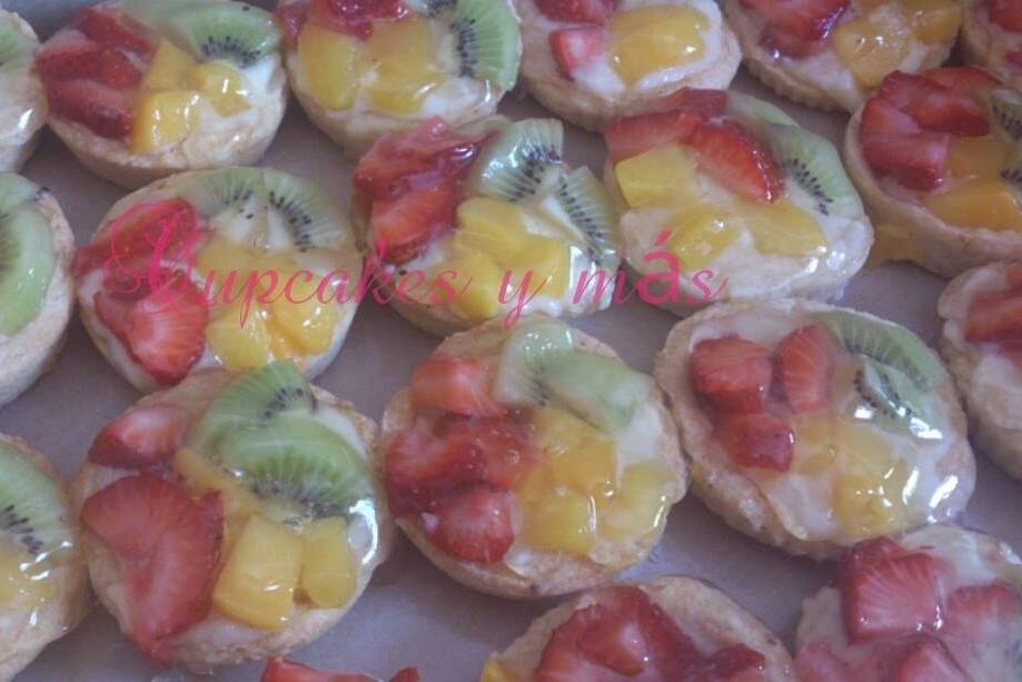 Mini tarta de fruta