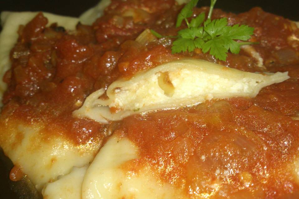 Raviolones ricota