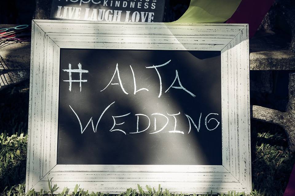 Alta wedding