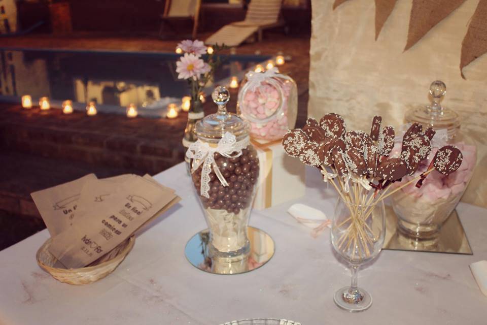 Candy bar boda