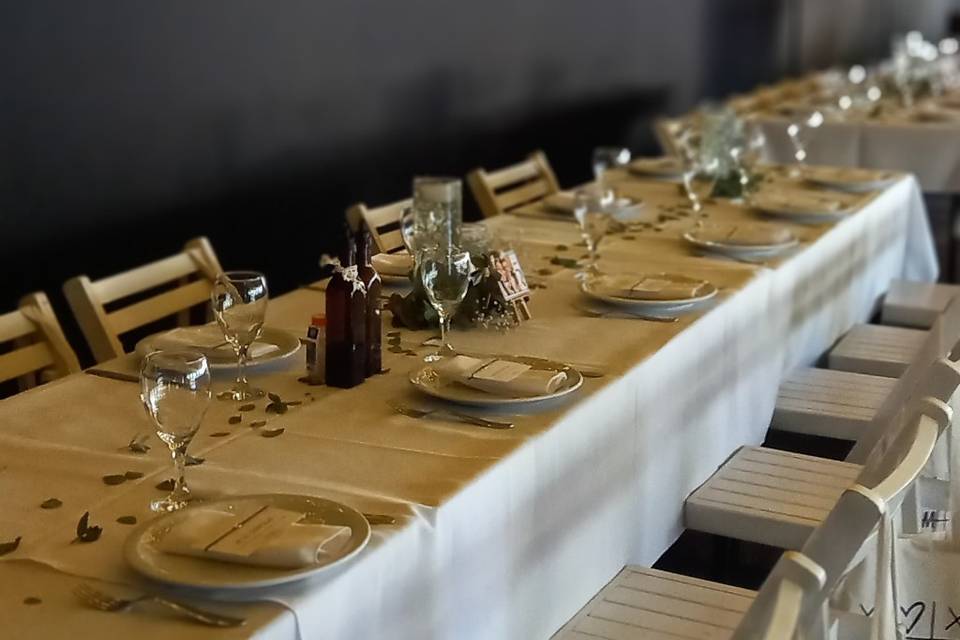Mesas banquete