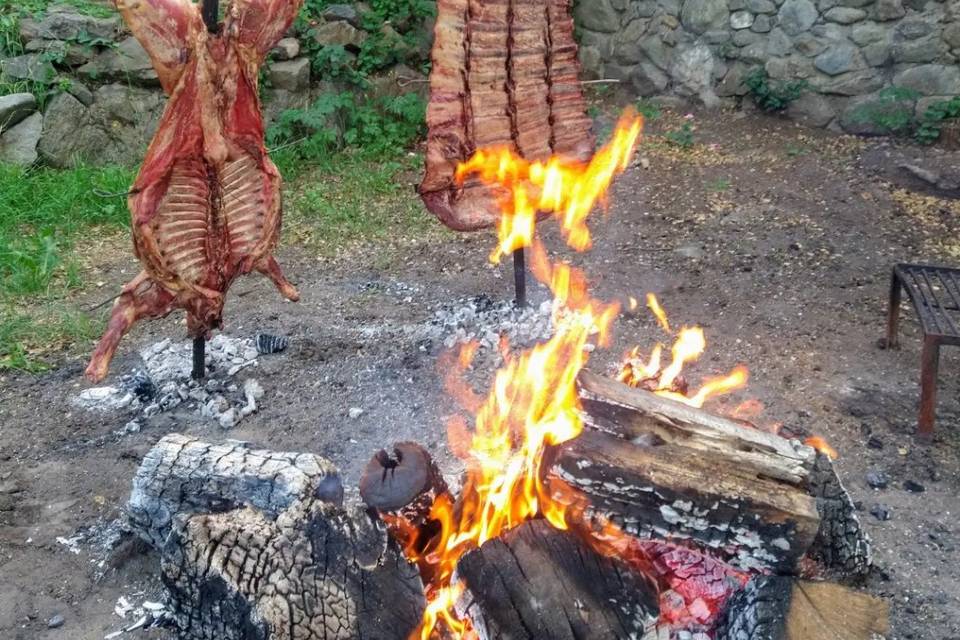 Costillar y cordero