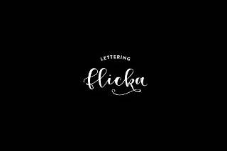 Logo Flicka Lettering