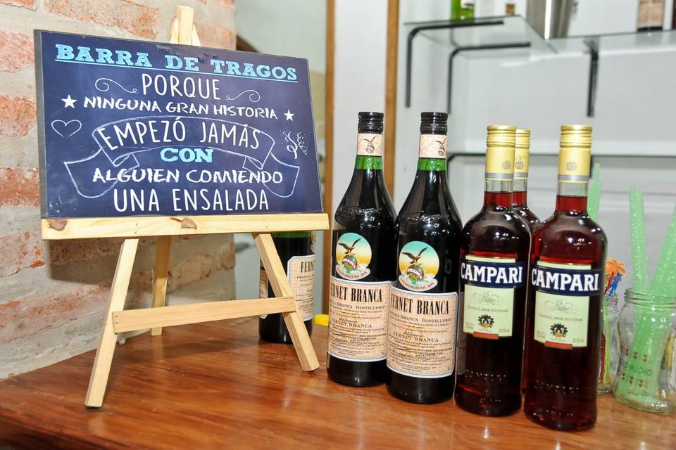 Barra de tragos