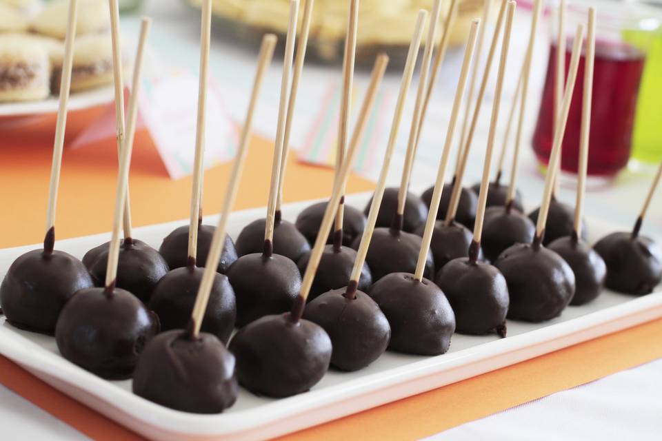 Cakepops de chocolate