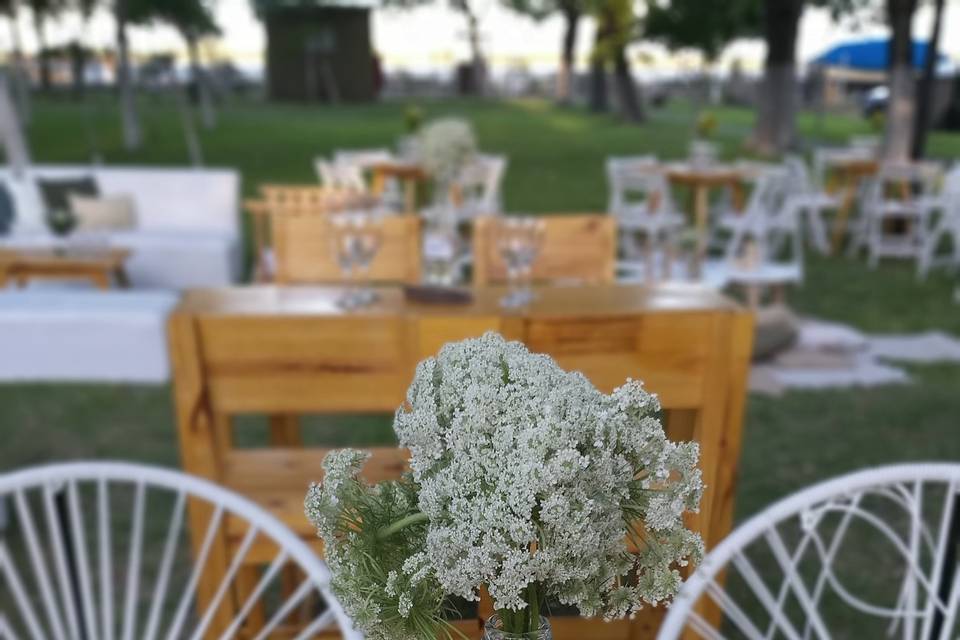 Boda al aire libre