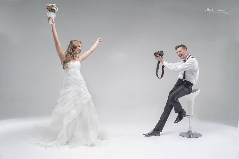 Creativas fotografías de bodas