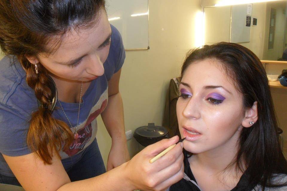 Prueba de maquillaje